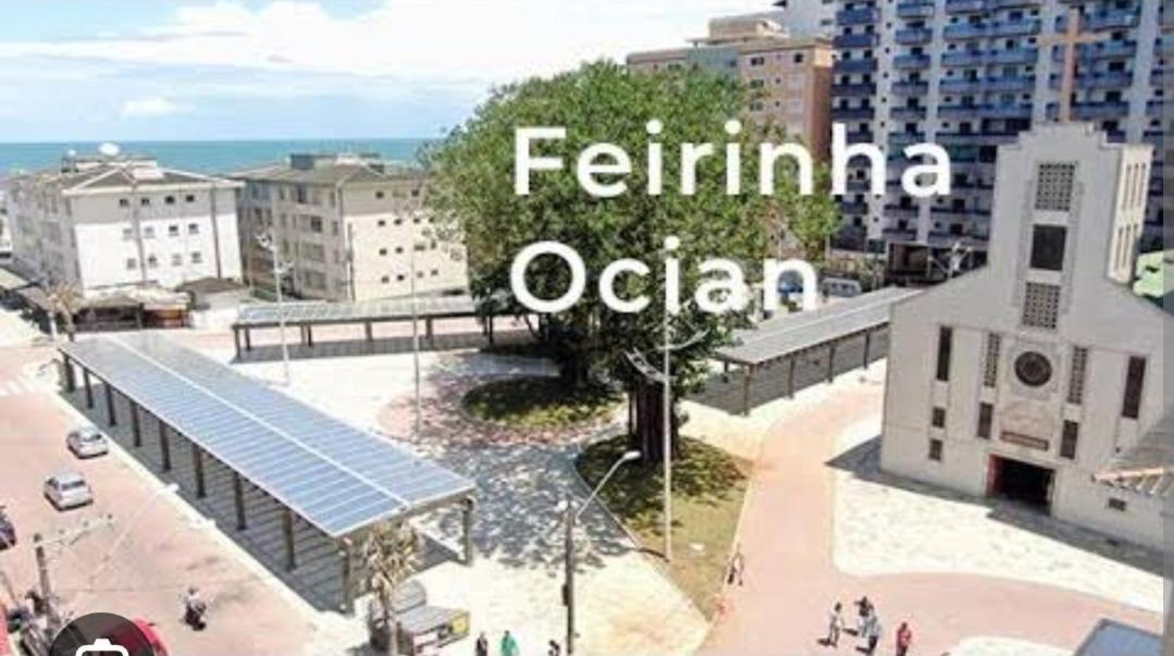 Ape Privilegiado No Centro Da Ocian E A 150M Da Praia E Feirinha, Com Wi-Fi E Garagem ! Praia Grande  Exterior photo
